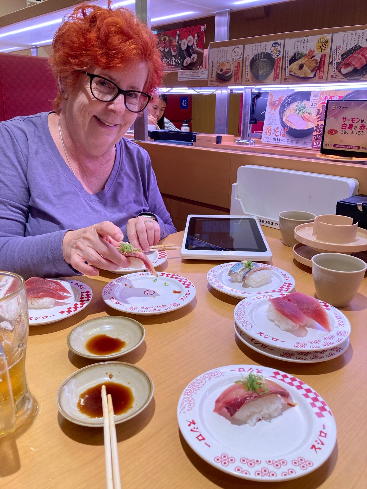 The sushi goes&nbsp;round…..